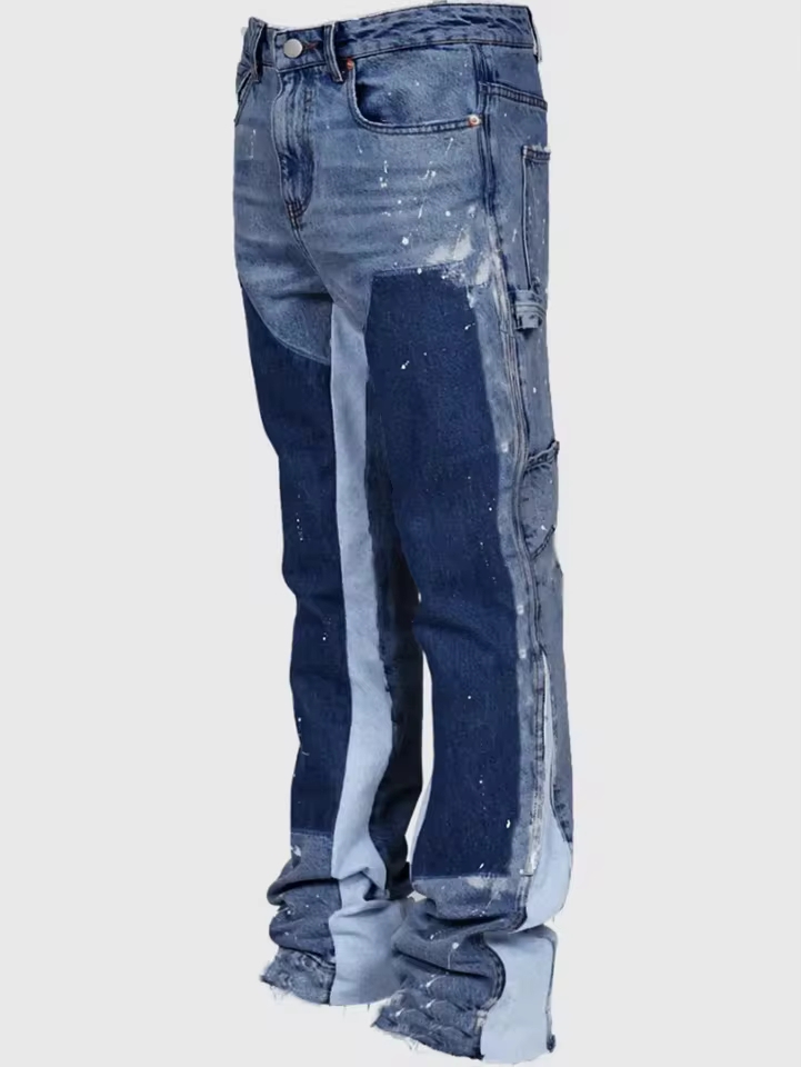 Men'S Fashion Jeans And Boots - Jeans da Lavoro alla Moda per