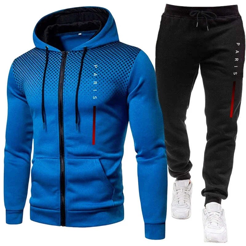 Mens Fashion Casual Outfits - Completo Sportivo Casual Autunno Inverno, Abbigliamento
