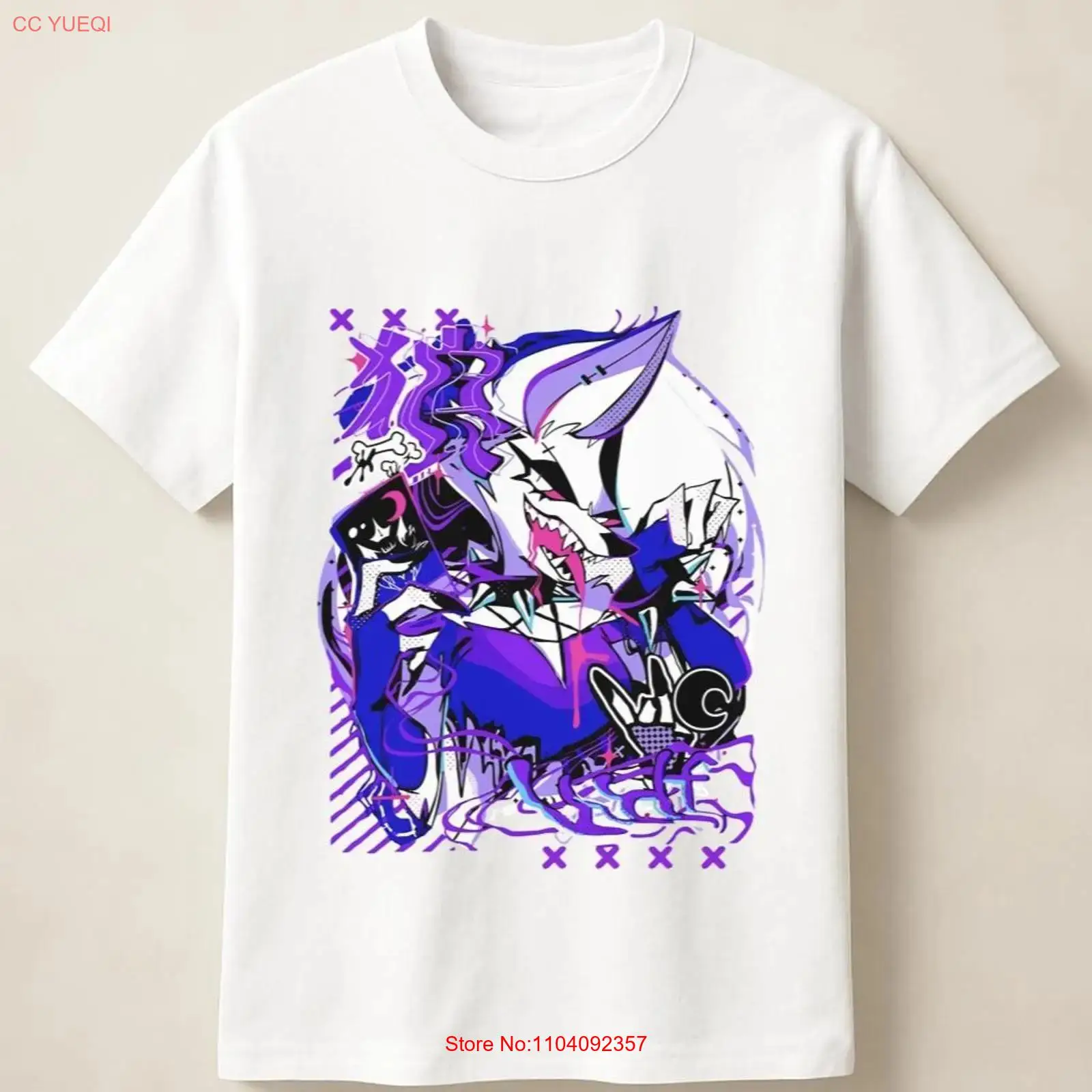 Poster Men Fashion - T-shirt vintage lavata ed elasticizzata con