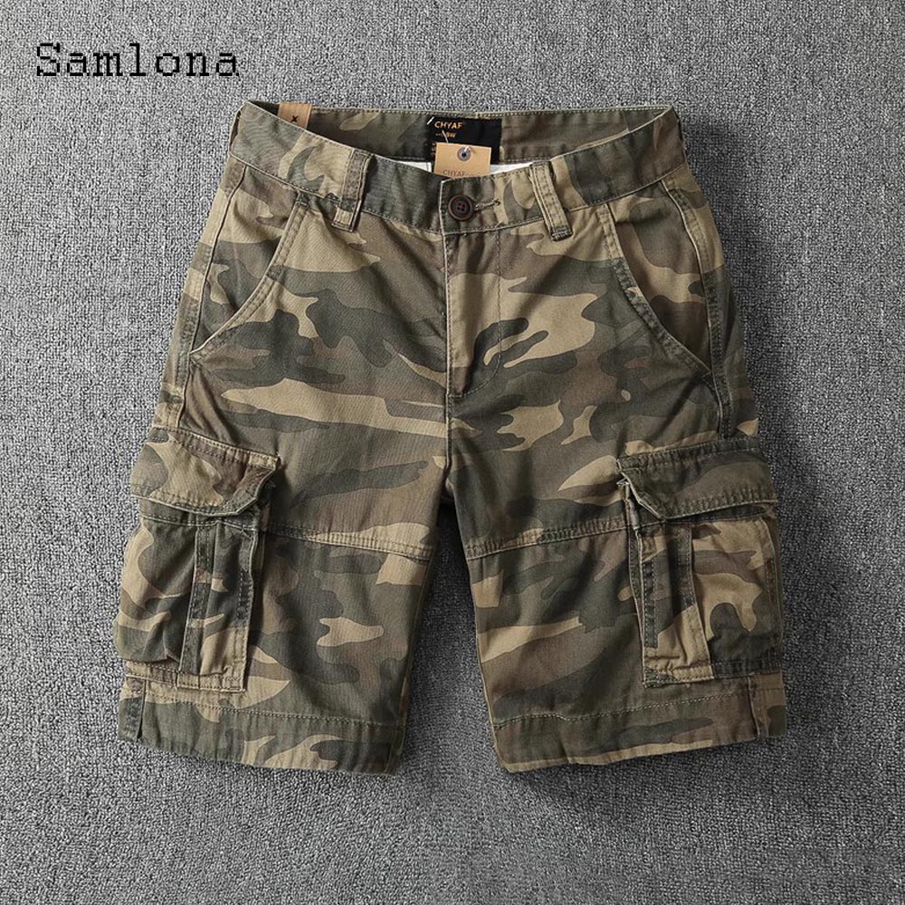 Men'S Fashion Trousers - Pantaloncini basic casual da uomo in