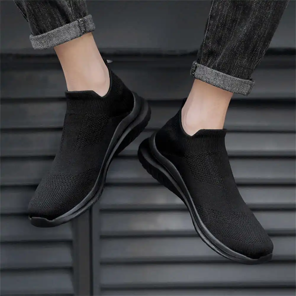 Men'S Fashion All Black Outfit - Beige Morbido Nuova Novità Scarpe da