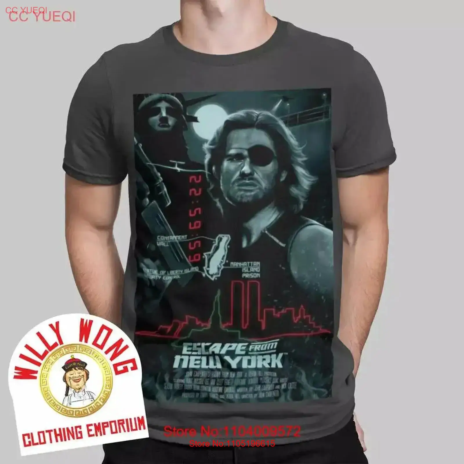 Poster Men Fashion - Fuga dalla New York T Shirt