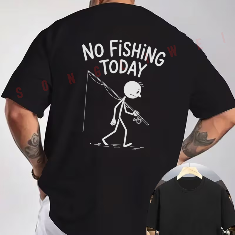 Men'S Fashion Today - T-shirt da moto con stampa No