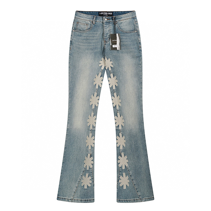 Men'S Fashion Jeans And Boots - Semplice ricamo resistente di alta qualità