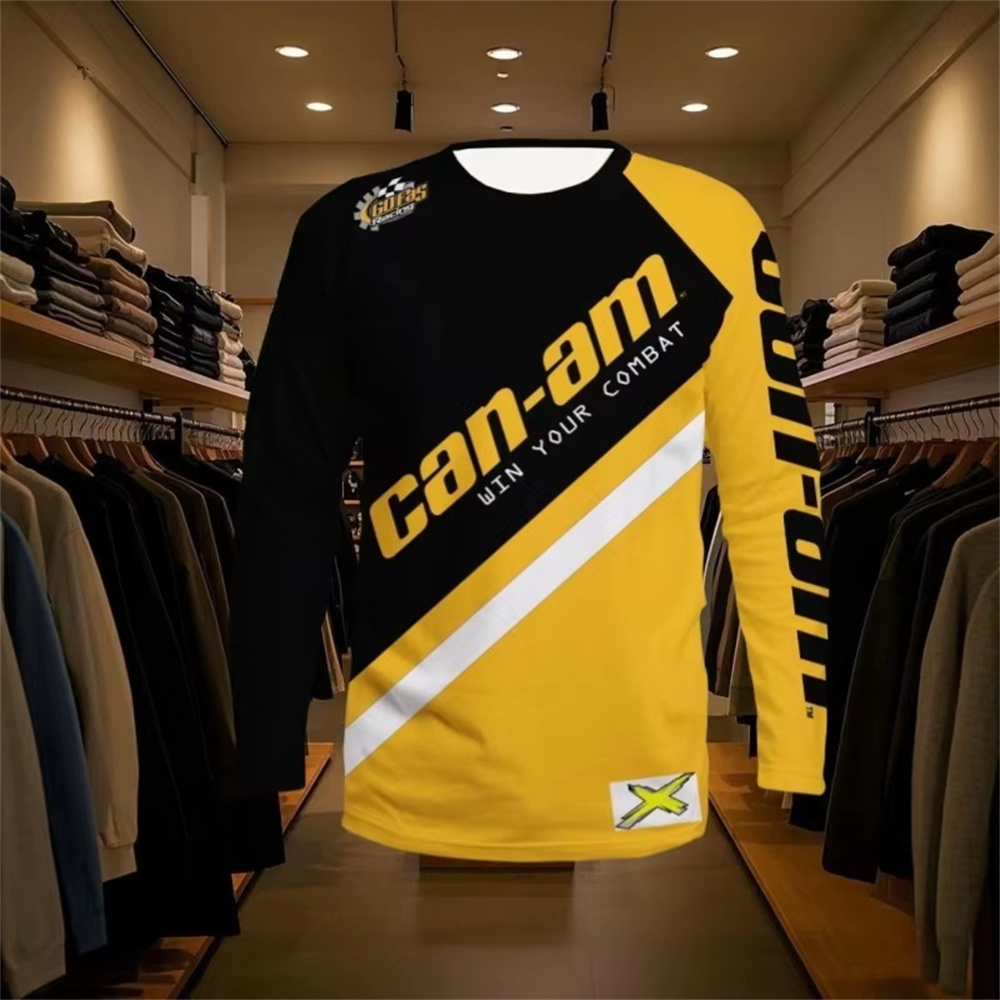 Mens Fashion Clothes - Maglietta a Maniche Lunghe da Corsa