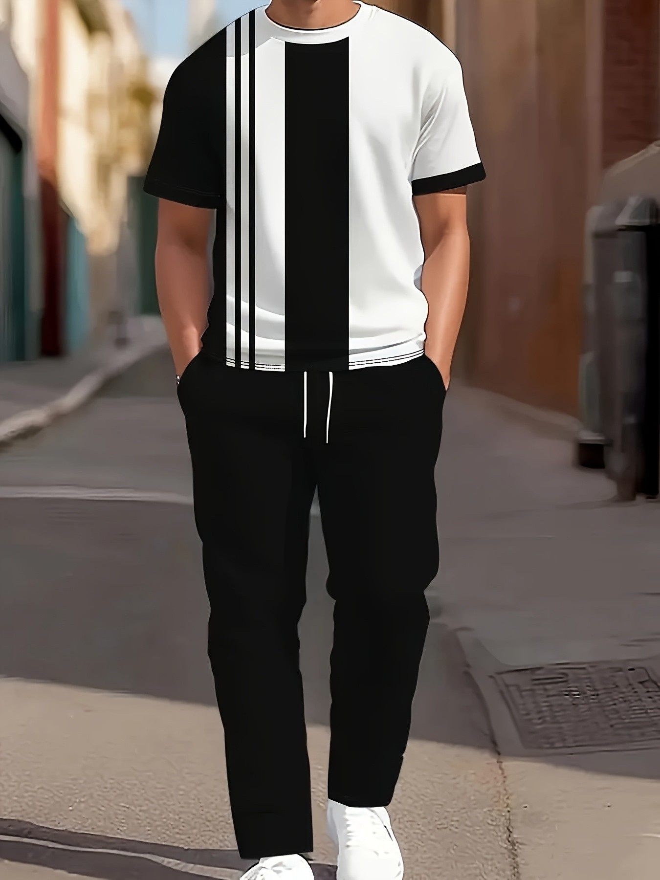 Men'S Fashion Trousers - Completo Estivo 2026 da Uomo: Set
