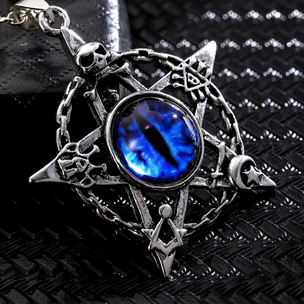 Men'S Fashion Necklaces - Collana con ciondolo a forma di