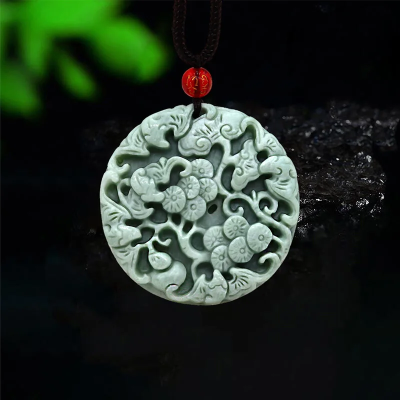 Men'S Fashion Necklaces - Ciondolo pipistrello di giada ciondoli collane
