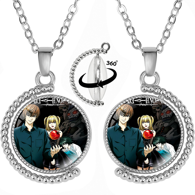 Men'S Fashion Necklaces - Collana Rotante di Death Note per