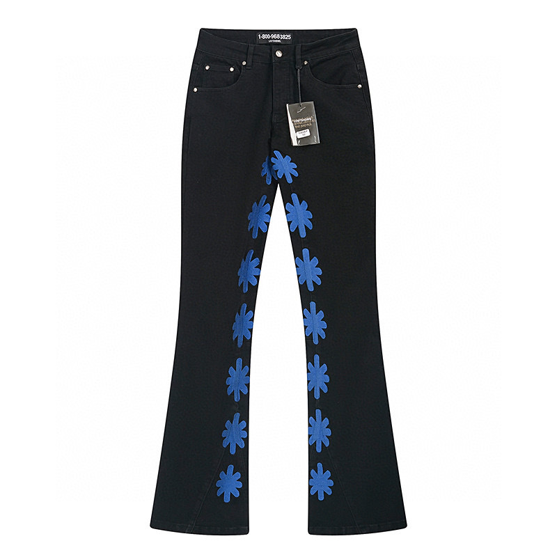 Men'S Fashion Jeans And Boots - LOSTSHDWS Jeans American Street Fashion Pantaloni