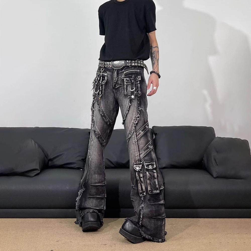 Jeans da Uomo Y2K con Tasche D - Men'S Fashion Jeans And Boots recensione e prezzo