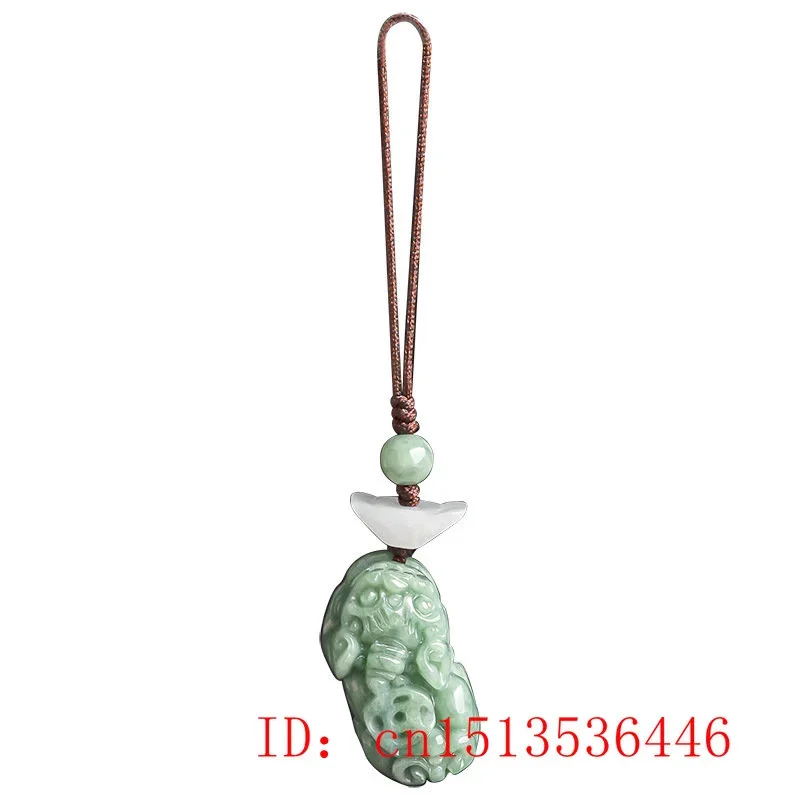 Smeraldo birmano Pixiu Yuanbao - Men'S Fashion Necklaces recensione e prezzo