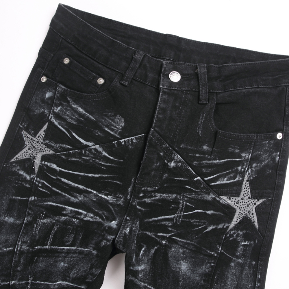 Jeans da uomo con stelle di cr - Men'S Fashion Jeans And Boots recensione e prezzo
