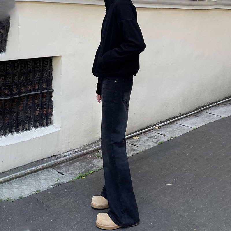 Jeans da Uomo Neri a Tinta Uni - Men'S Fashion Jeans And Boots recensione e prezzo