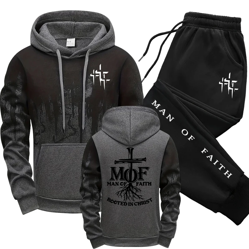 Tuta da uomo Man of Faith con  - Mens Fashion Casual Outfits recensione e prezzo