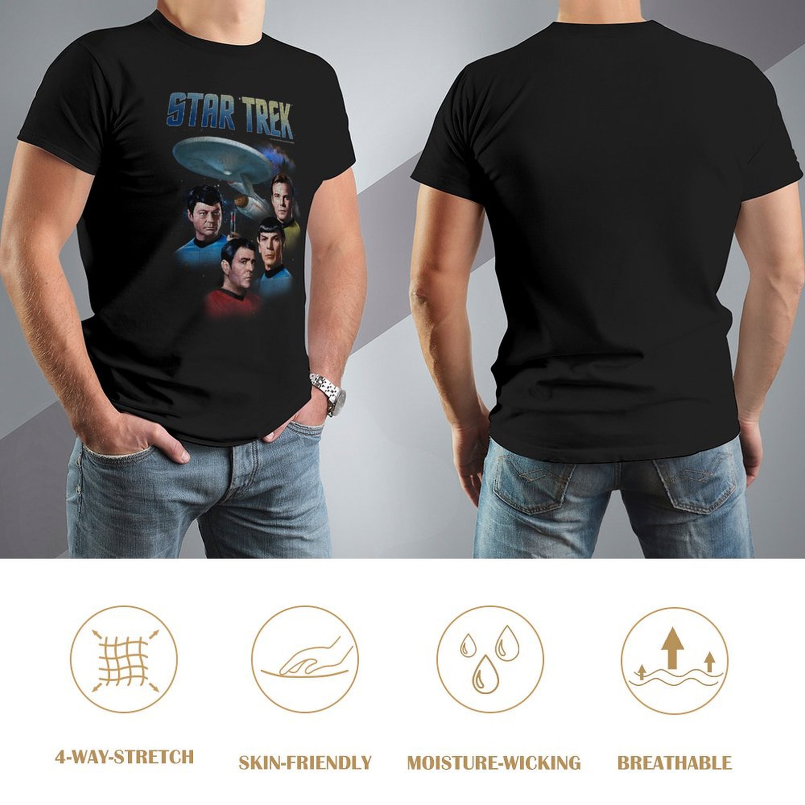 Star Trek: la serie originale  - Poster Men Fashion recensione e prezzo