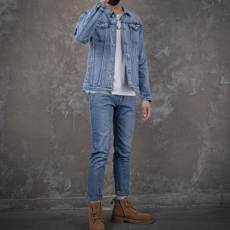 2026 Giacca di Jeans Casual da - Men'S Fashion Loose Pants recensione e prezzo