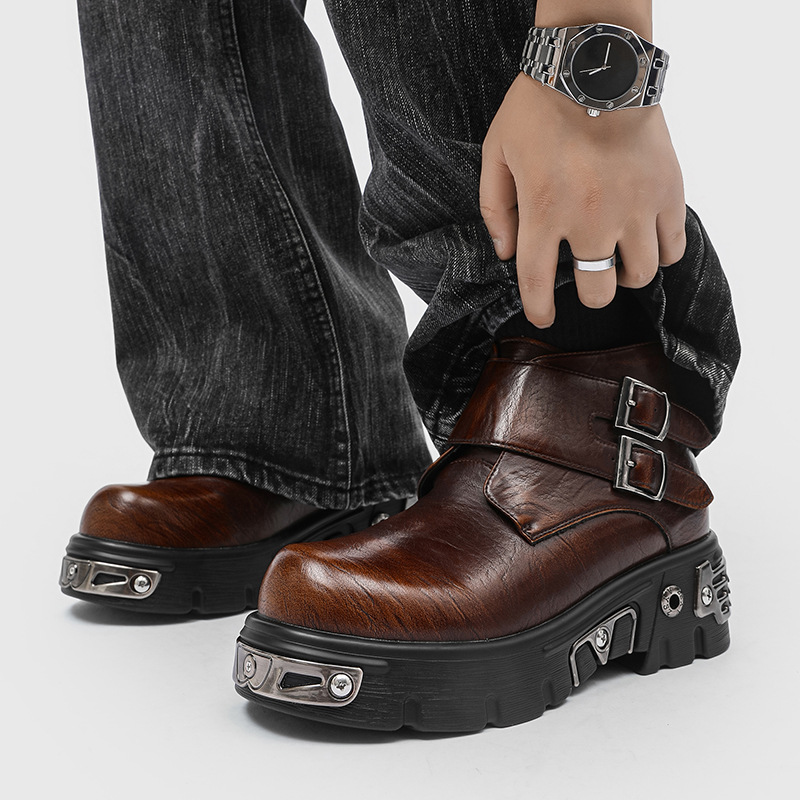 stivali con plateau punk goth  - Men'S Fashion Footwear recensione e prezzo